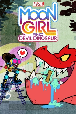 Marvel's Moon Girl and Devil Dinosaur-free